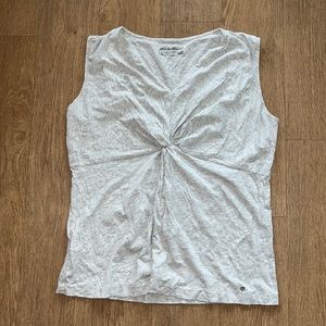 Eddie Bauer light grey tank top